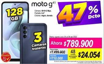 Alkomprar Moto G41 128GB oferta