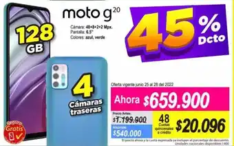 Alkomprar Moto G20 128GB oferta