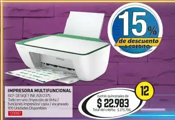 Impresora multifuncional deskjet