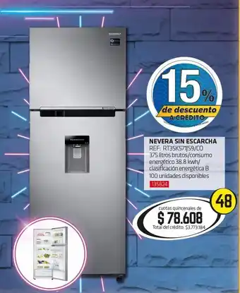 Hogar y Moda Nevera sin escarcha samsung oferta