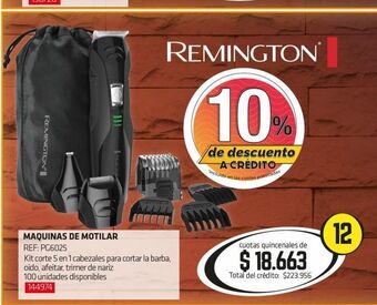 Hogar y Moda Máquina de motilar remington oferta