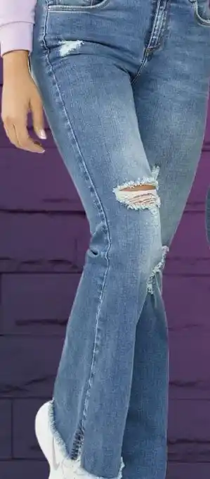 Jeans marsala talla 6-14