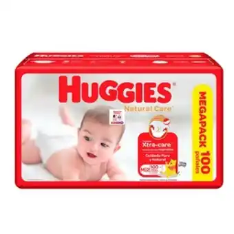Alkosto Pañal huggies natural care m x 100 unidades oferta