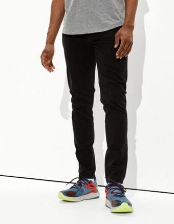 American Eagle Pantalón skinny ae flex en sarga suave con 5 bolsillos oferta