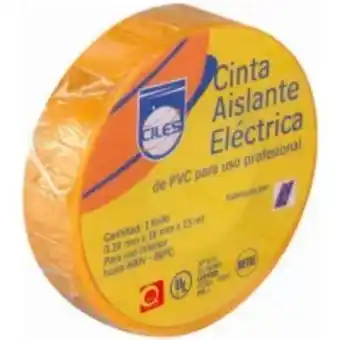 Easy Cinta aislante 15m amarilla ciles oferta