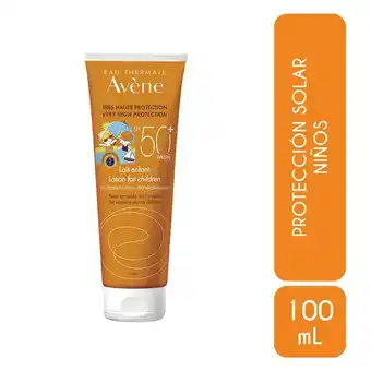 Farmacia San Jorge Avene solar leche 50+ niños 100 ml oferta