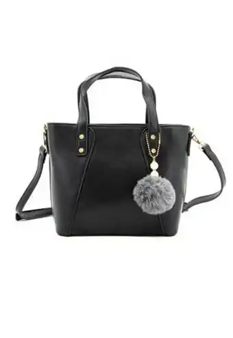 Dafiti Bolso de mono con accesorio pompón peluche oferta