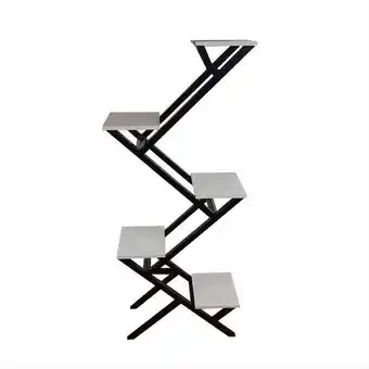 Éxito Repisa vertical organizadora de 5 niveles decorativa, porta materas teka oferta
