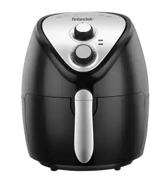 Éxito Freidora de aire negra de 3.2l finlandek fidf329 oferta