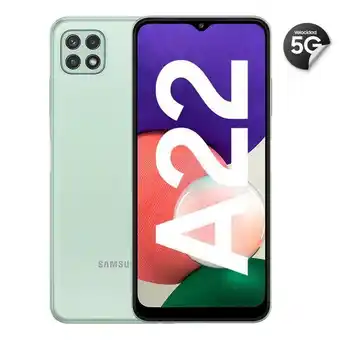 Éxito Celular samsung galaxy a22 5g 128 gb verde oferta