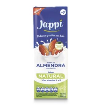 Makro Bebida de almendras jappi tetra natural 900ml oferta