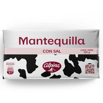 Merqueo Mantequilla en barra con sal alpina oferta