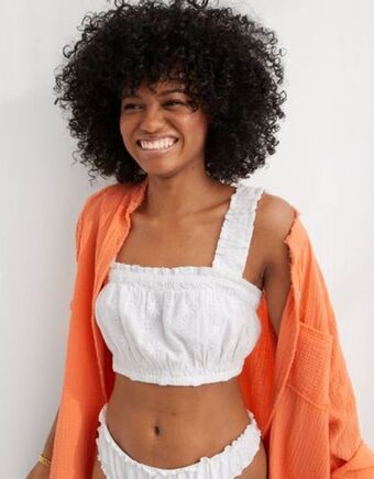 American Eagle Tank top aerie crop woven oferta