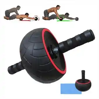 Éxito Rueda rodillo power roller ejercicio abdominal gimnasia fitness entrenamiento casa oferta