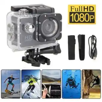 Linio Cámara deportiva sumergible 30 metros sport cam hd 1080p oferta