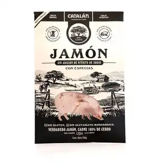 Éxito Jamon cero nitrito catalan 250 gr oferta