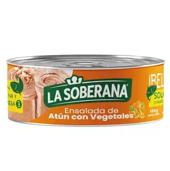 Éxito Ensalada de atun con vegetales la soberana 160 gr oferta