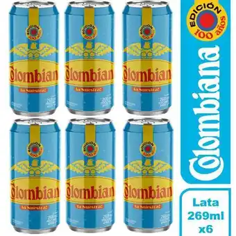 Éxito Sixpack gaseosa lata colombiana 1614 ml oferta