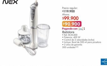 Metro Batidora nex oferta