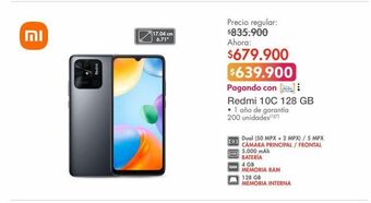 Metro Celular redmi 10c 128gb oferta