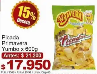 Belalcazar Picada Primavera Yumbo 600g oferta