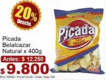 Belalcazar Picada Belalcazar Natural 400g oferta