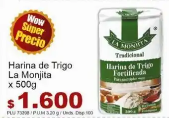Belalcazar Harina de Trigo La Monjita 500g oferta