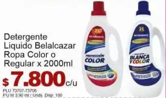Belalcazar Detergente Liquido Belalcazar Ropa Color o Regular 2000ml oferta