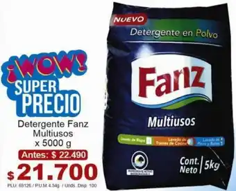 Belalcazar Detergente Fanz Multiusos 5000g oferta