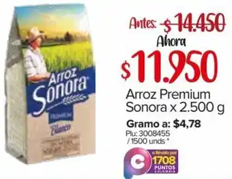 Super Inter Arroz Premium Sonora 2500g oferta