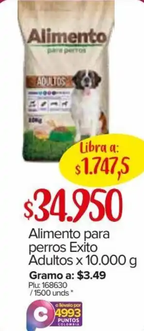Alimento para Perros Exio Adultos 10000g