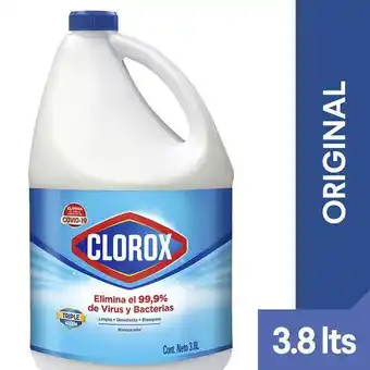 Éxito Blanqueador original clorox 624624 oferta