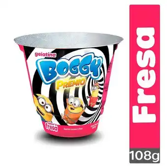 Éxito Gelatina premio fresa boggy 108 gr oferta