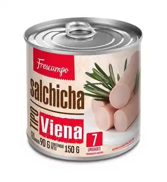 Éxito Salchicha viena de res frescampo 150 gr oferta