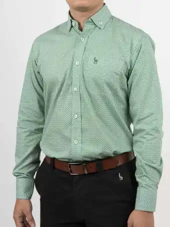 Gino Passcalli Camisa hombre gp 100% algodon oferta