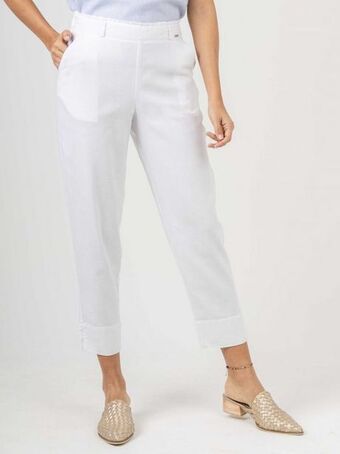 Gino Passcalli Pantalon dama sc 46% lino oferta
