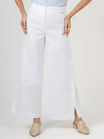 Gino Passcalli Pantalon dama sc efecto lino oferta