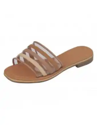 Sandalias fio ivory lucite para mujer