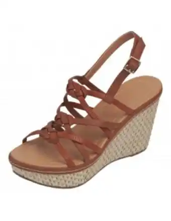 Payless Sandalias de plataforma strappy knot para mujer oferta