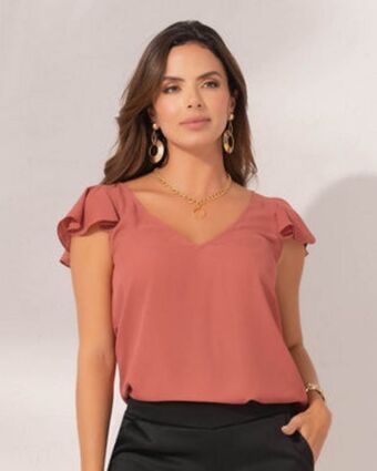Ryocco Blusa para mujer 6825 oferta