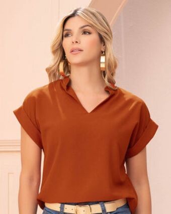 Ryocco Blusa para mujer 6984 oferta