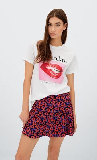 Stradivarius Camiseta print oferta