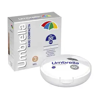 Cutis Umbrella base compacta tono 3 miel 11gr oferta