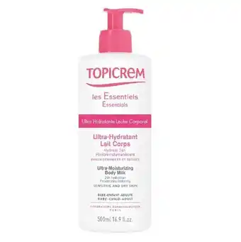 Topicrem ultra hidrat leche corpor 500ml