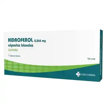 Hidroferol 0.266mg x 1 capsula