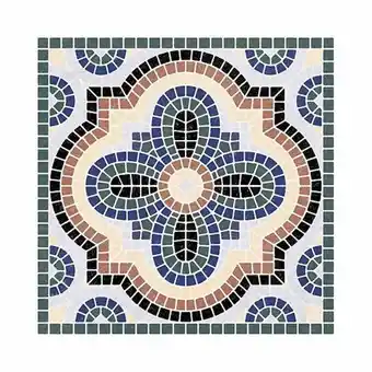 Tienda Cerámica Corona Piso colonial multicolor caras diferenciadas 19.8x19.8 oferta