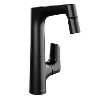 Tienda Cerámica Corona Grifería lavaplatos monocontrol cascade mate black antimicrobiano oferta