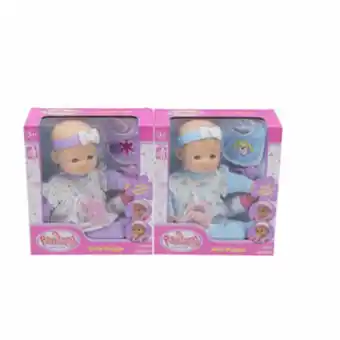 Muñeca bebé con chupón y masticador magnético fantasy colllection