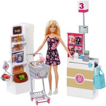 Alkosto Muñeca barbie supermercado mattel oferta
