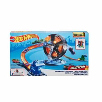 Alkosto Pista de carros hot wheels action choques aéreos mattel oferta